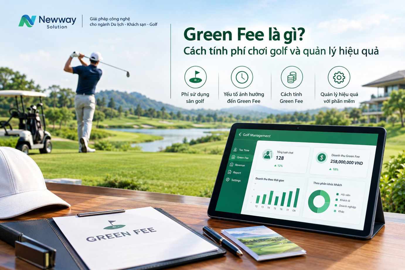 Green Fee là gì? Cách tính phí chơi golf và quản lý hiệu quả